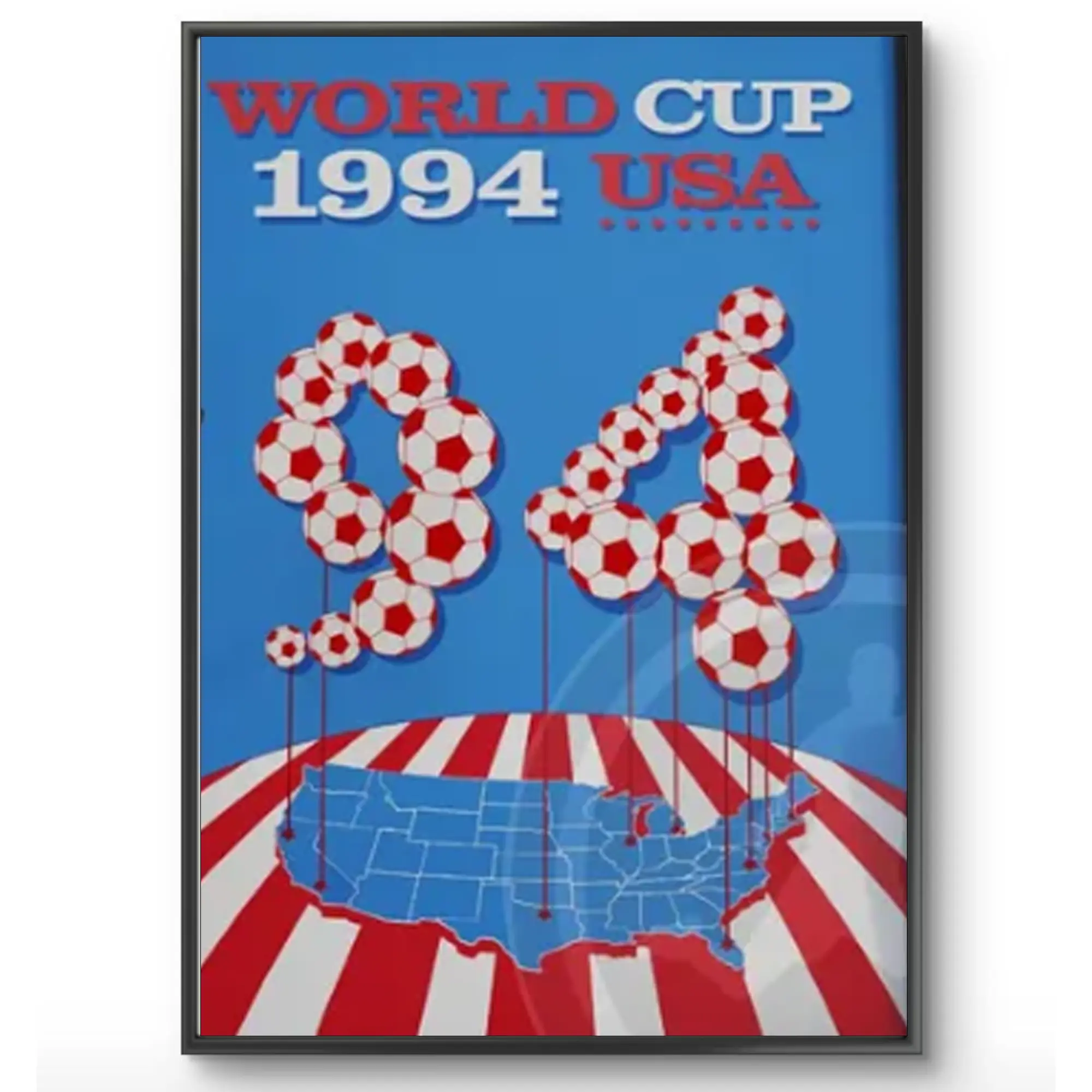 Football Wall Art Print – Minimalist Sports Poster Design - TikTok Shop