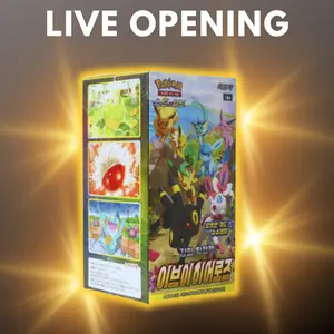 Eevee Heroes Booster Box Kr (LIVE OPENING)