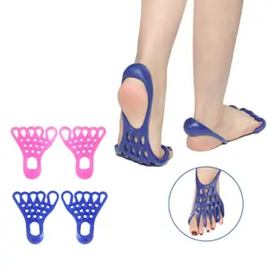 4-in-1 Leg Stretching Strap: Portable Fitness Tool for Deep Stretch, Muscle Relaxation, Foot Pain Relief & Toe Alignment Correction, Ideal for Home Gym, Stretching Gear