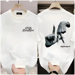 2025 Men And Women Short Sleeve T-Shirt 100% Cotton Ins Stylish Street Shirt