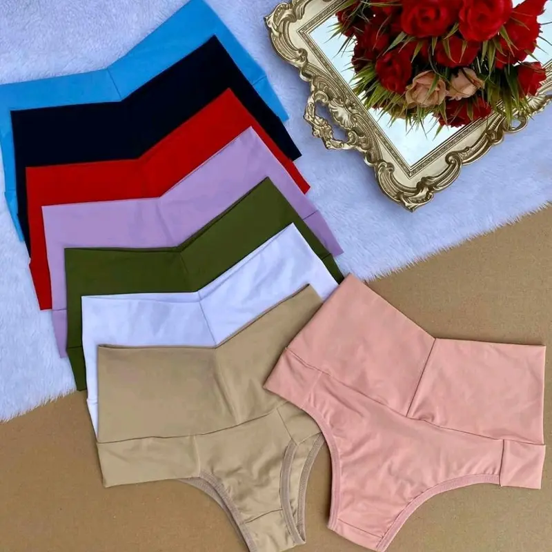 Ximenas'k Calzon Faja Abuela Brazilian Lingerie High Waist Briefs Soft Fabric Women's Underwear Comfortable Everyday Wear Panties Womenswear Cotton Original Overall
