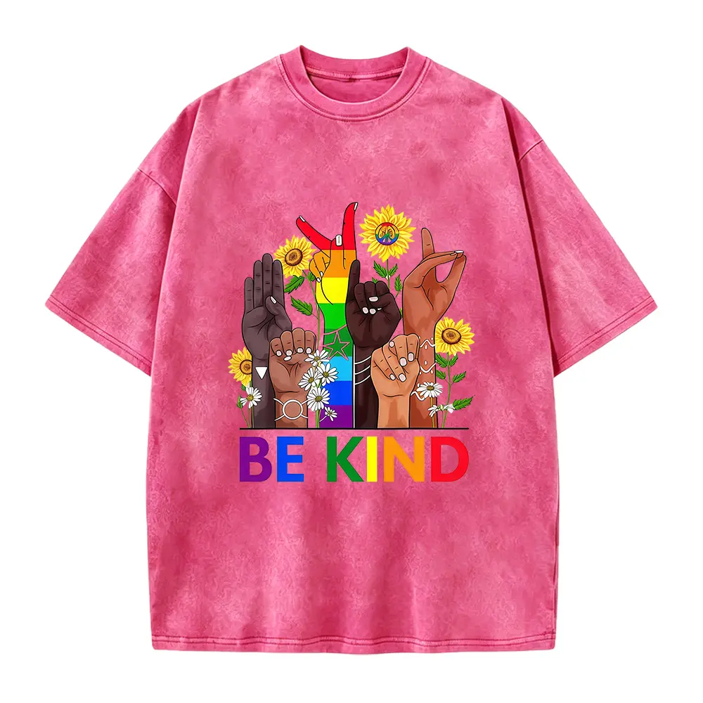 Be Kind Sign Language Shirt, Be Kind Rainbow Shirt, Be Kind T-Shirt, Kindness Shirt, LGBT Pride Shirt, Lgbt Be Kind T-Shirt, Equality Shirt