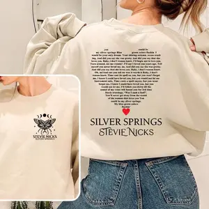 Retro Tracklist Fleetwood Mac Stevie Nicks 2 Sides Shirt Sweatshirt Hoodie, Fleetwood Mac Butterfly Graphic Shirt, Gifts For Her Womenswear