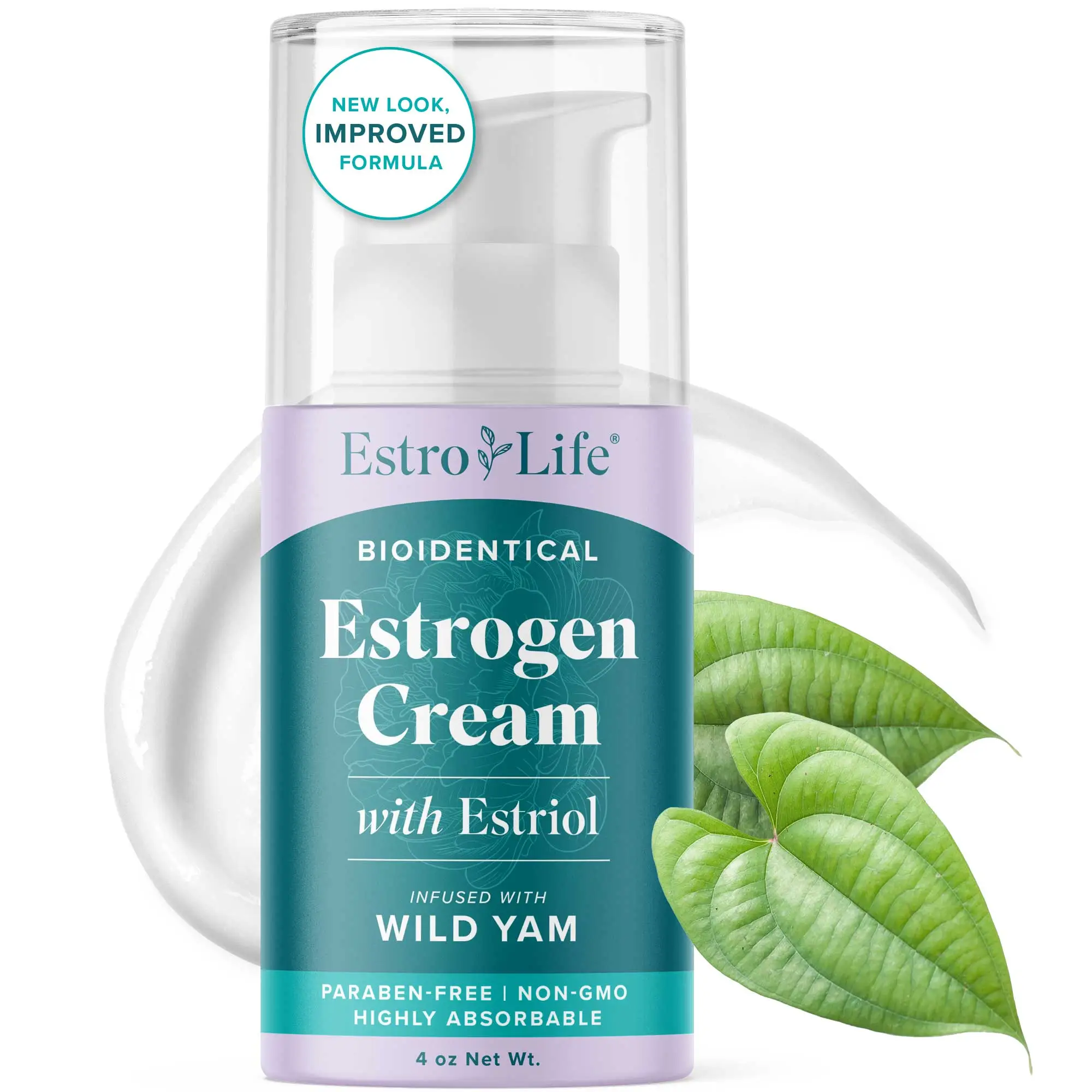 Estro-Life with Wild Yam Cream | Bioidentical Menopause & Menstrual Support | 20...