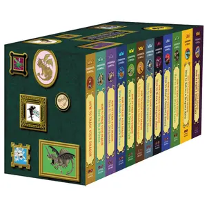 How to Train Your Dragon: The Complete Series by Cressida Cowell [Paperback Book]