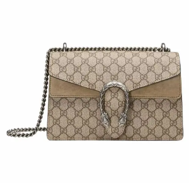 Pre-owned GUCCI Dionysus medium shoulder bag.