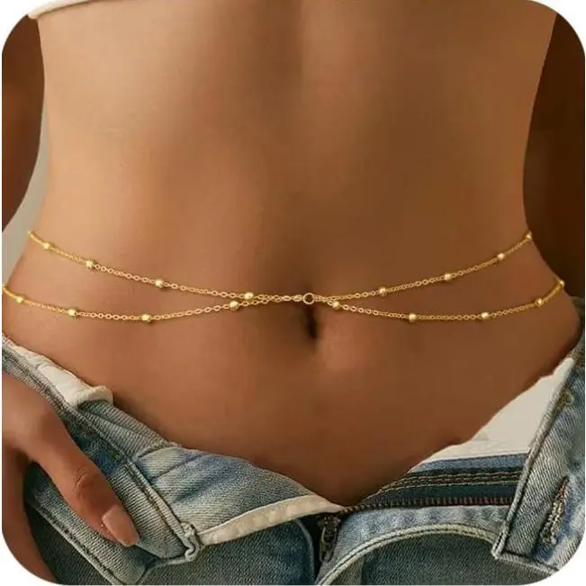 Double layered rice beads