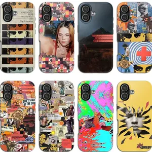 Sunburn Indie Aesthetic Phone Case Alternative Indie Rap Rock Music Fan Phone Cover Vintage Summer Indie Music Case For Iphone & Samsung P