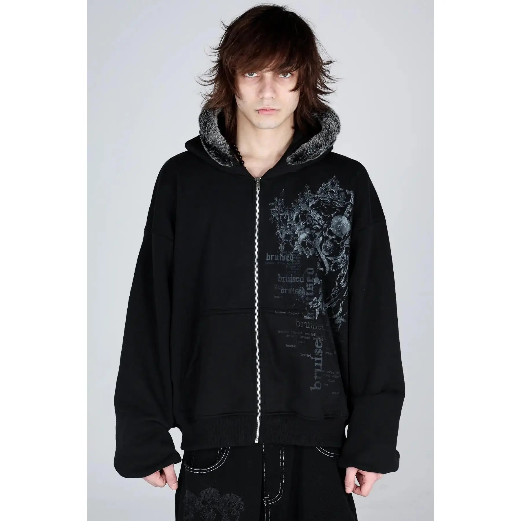 Flare Zip Hoodie