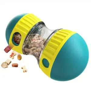 Interactive Dog Puzzle Toy, Adjustable Snack Dispenser, Slow Feeder Bowl for Puppies, Enrichment & Intelligence Training, Interactive Training Ball