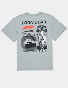 FORMULA 1 Race Track Mens Boxy Tee