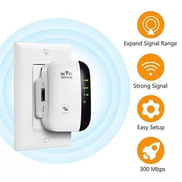 Latest Wifi Extender Covers up to 3650 Sq. ft and 45 Devices Internet Booster with Ethernet Port Quick Setup Home Wireless Signal Booster