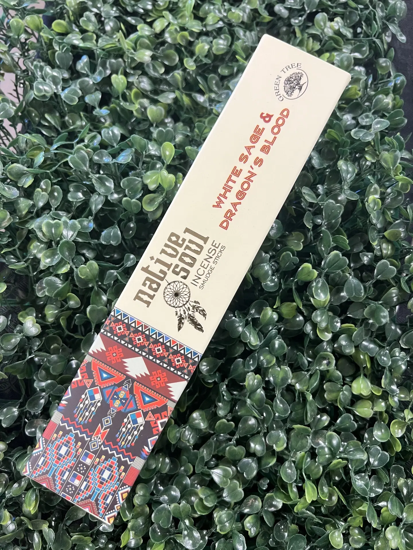 White Sage-Dragon's Blood Native Soul Herbal Aroma Stick, Home Fragrance Scent Gift for Home Care, Box