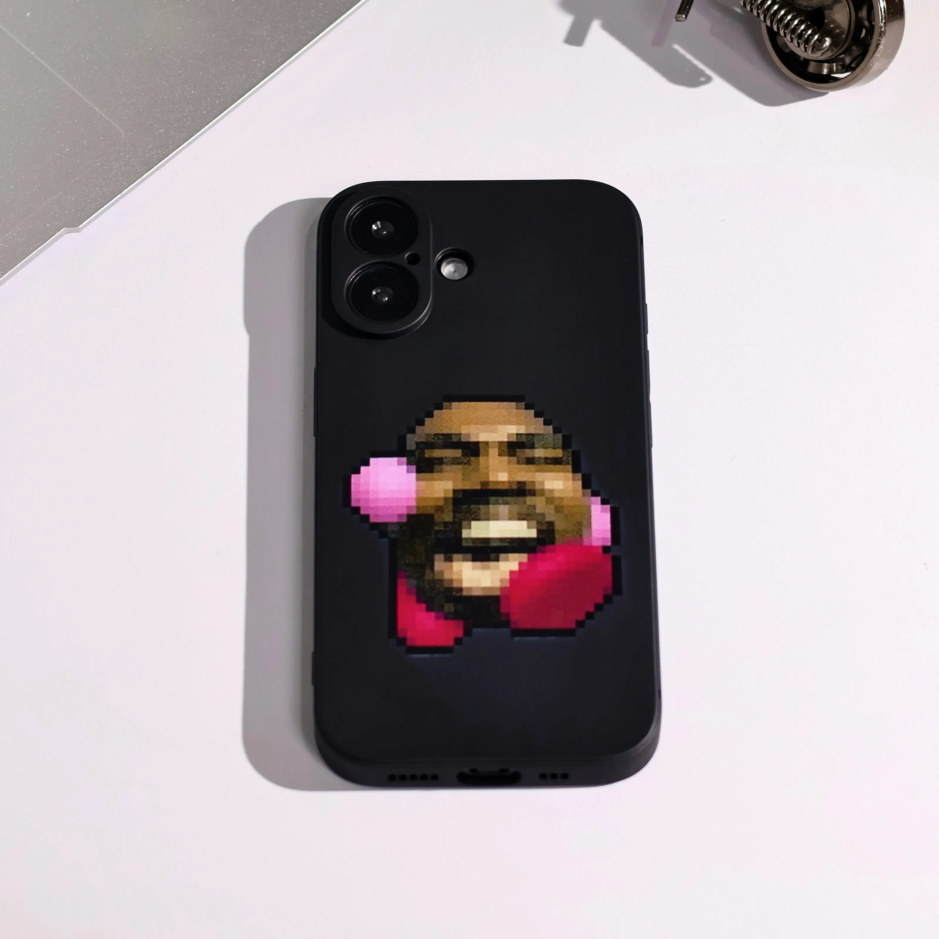 Kanye Rapper Phone Case,Suitable for iPhone 16 15 14 13 12 11 Pro Max Xr Xs  Plus Hip Hop Look Phone Case Fashion Cool Hip Hop Design Compatible with  iPhone 13 Case/ 14 Case - TikTok Shop