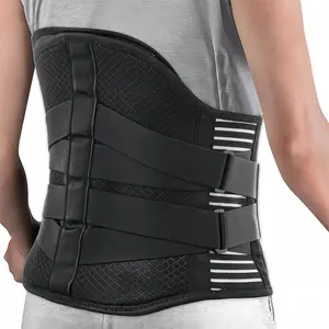 Adjustable Back Brace, Breathable Back Support Brace with 3d Lumbar Support Pad, Back Support for Home & Lifting At Work, Waist Trainer, Adjustable Posture, Adjustable Back Straightener