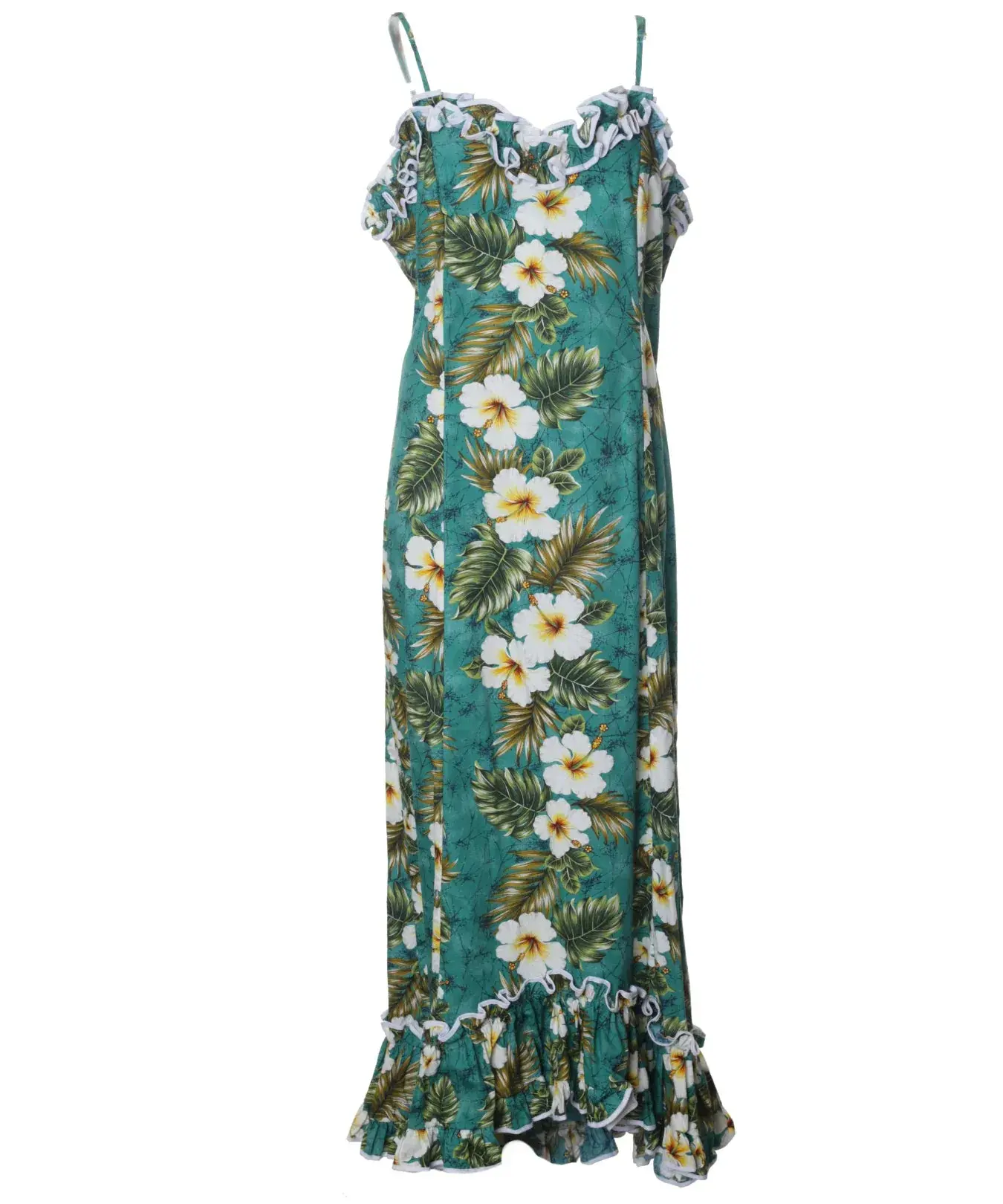 Long Muumuu Spaghetti Straps Designs