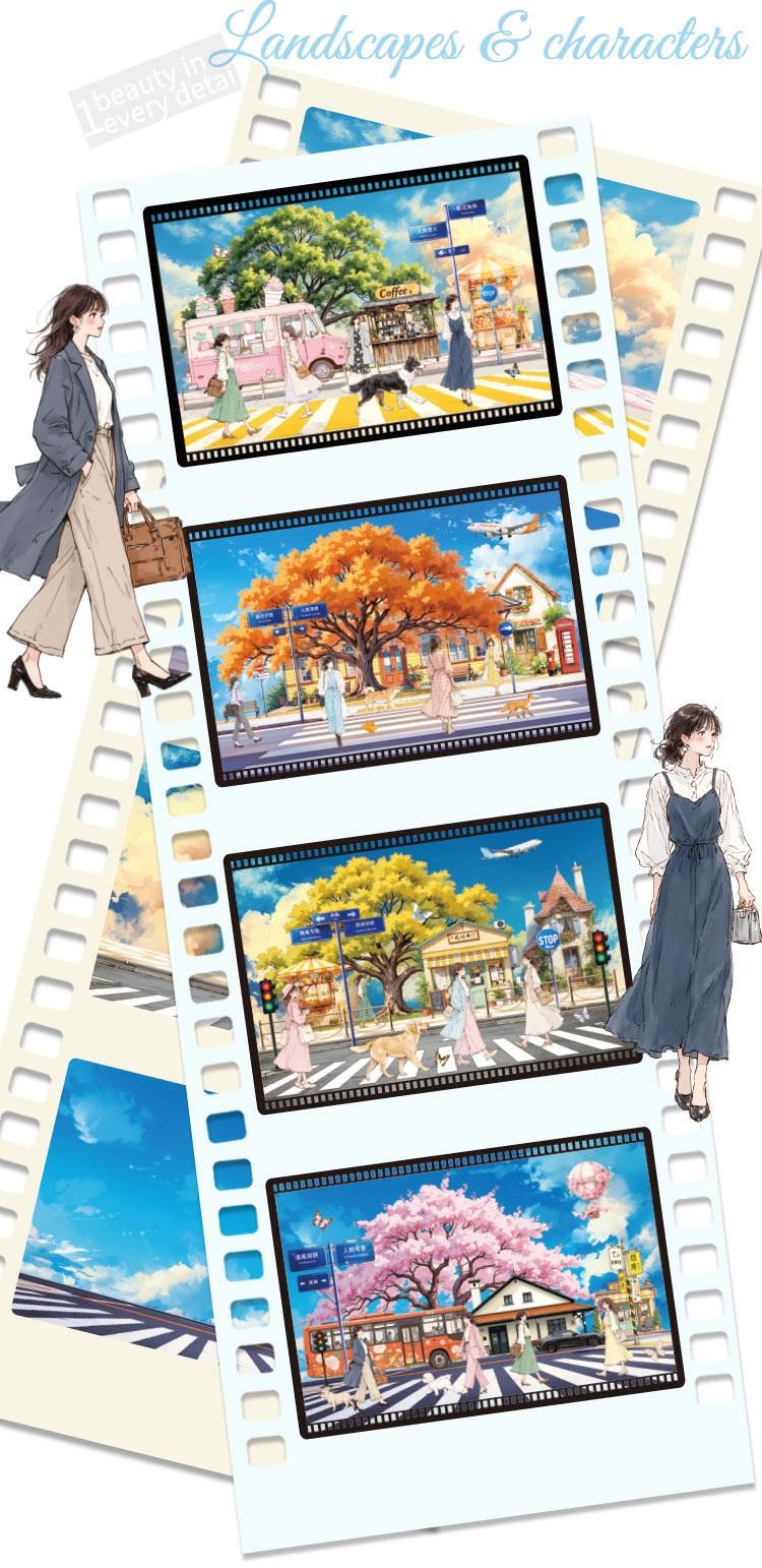 4-in-1 Miniature Scene Sticker Set, A Curated Collection of 3D Stickers for Scrapbooking & DIY Decals. Versatile & Creative Fun. (Tweezers Included) 4-in-1 Miniature Scene Sticker Set, A Curated Collection of 3D Stickers for Scrapbooking & DIY Decals. Versatile & Creative Fun. (Tweezers Included)