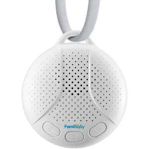 Portable Sound Machine for Baby - White Noise Machine with Night Light for Nursery | 16 Soothing Sounds | Shush | Travel | Registry Gift | Sleep Soother | Baby Shower