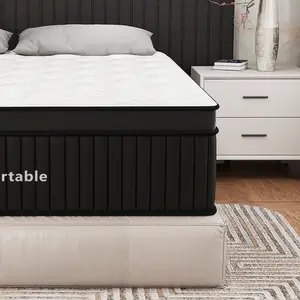 12inch/14inch Premium Spring Mattress - Medium Firmness, Twin, Full, Queen, King sizes, memory foam and pocket springs, providing a comfortable and supportive sleeping experience