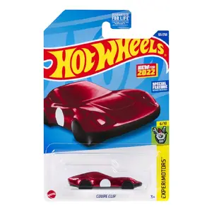 Hot Wheels Experimotors Coupe Clip Key Chain Ring Clip Red