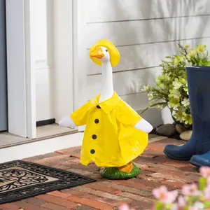 Spring Porch Goose Raincoat, Waterproof Outdoor Jacket, Comfortable and Durable, Perfect for Rainy Days, Stylish and Practical