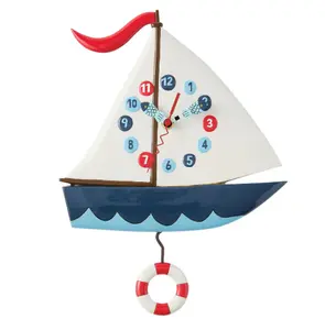 Allen Designs - Smooth Sailing Wall Clock