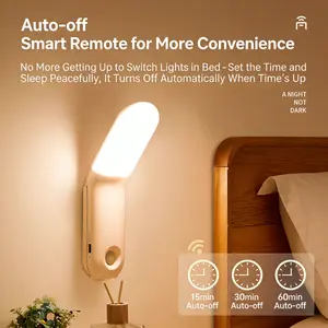 Joytutus Smart Lamp, 2026 LED Night Light with Touch Control, 3 Color Temperatures, Stepless Dimming, 270° Rotatable, 1800 mAh Battery, Strong Magnetic Hook Stand, USB Powered Lamp for Nightstand, Table & Bedside Use