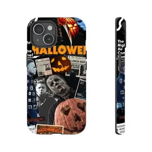 Michael Myers Halloween Movie Case – Perfect for Horror Fans & Horror Nights – Compatible with iPhone