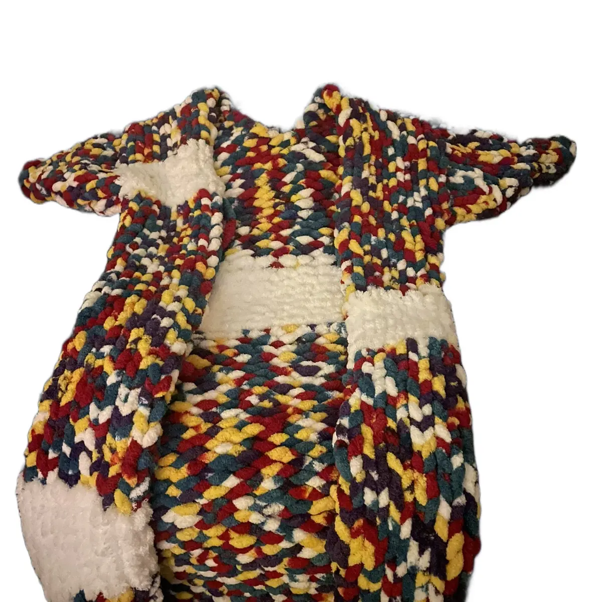 Wild Vonne Womenswear Handmade Oversized Chunky Knit Cardigan Knitwear for Summer and Winter Comfortable
