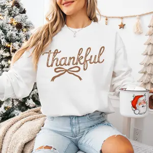 Thankful Sweatshirt | Women's Fall Comfort Colors Crewneck
