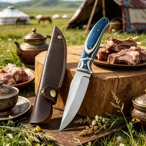Stainless Steel Fruit Knife with Pouch,Portable outdoor Tools,Multipurpose Knife for Home Kitchen,Camp Cooking & Outdoor EDC Tools, Stainless Steel Knives