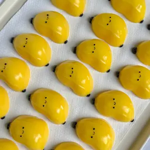 [Classic Squish Texture] taba squishy Banany Boo , Fidgets Toy for Stress Relief & Fun – Perfect for Party, Birthday, Holiday & Christmas Gifts – Silicone Material [75g]