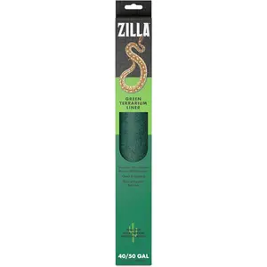 Reptile Terrarium Bedding Substrate Floor Liner, Green, 40BR/50G, 17.25" x 35.25"