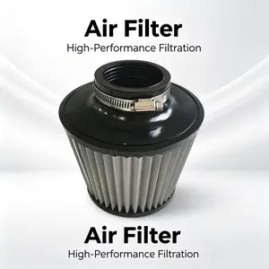 63mm Air Filter High Flow Cold Air Intake, Universal Filters for Vehicles, Car Accessories, Enhanced Performance, Easy Installation