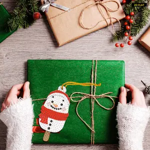 2D Flat10pcs Christmas Theme 2D Flat DIY Special Shape Hanging Diamond Art Kits Diamond Painting Set Rhinestone Diamond Art Window PendantDiamond Painting Kit is Suitable for Decorations. Create Unique DIY Handicrafts, Making Gifts Distinctive and Unique!