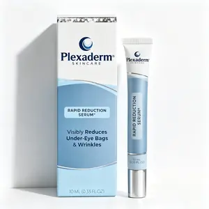 Plexaderm 10ml Rapid Reduction Eye Serum - Anti Aging Wrinkle Remover, Face Tightening Skincare