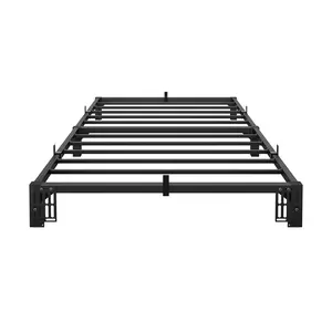 Garvee 6 Inch Heavy Duty Metal Bed Frame - Low Profile Platform with Sturdy Mattress Foundation, Noise-Free, Easy Assembly, No Box Spring Needed for King, Queen, Full, Twin Sizes, Black