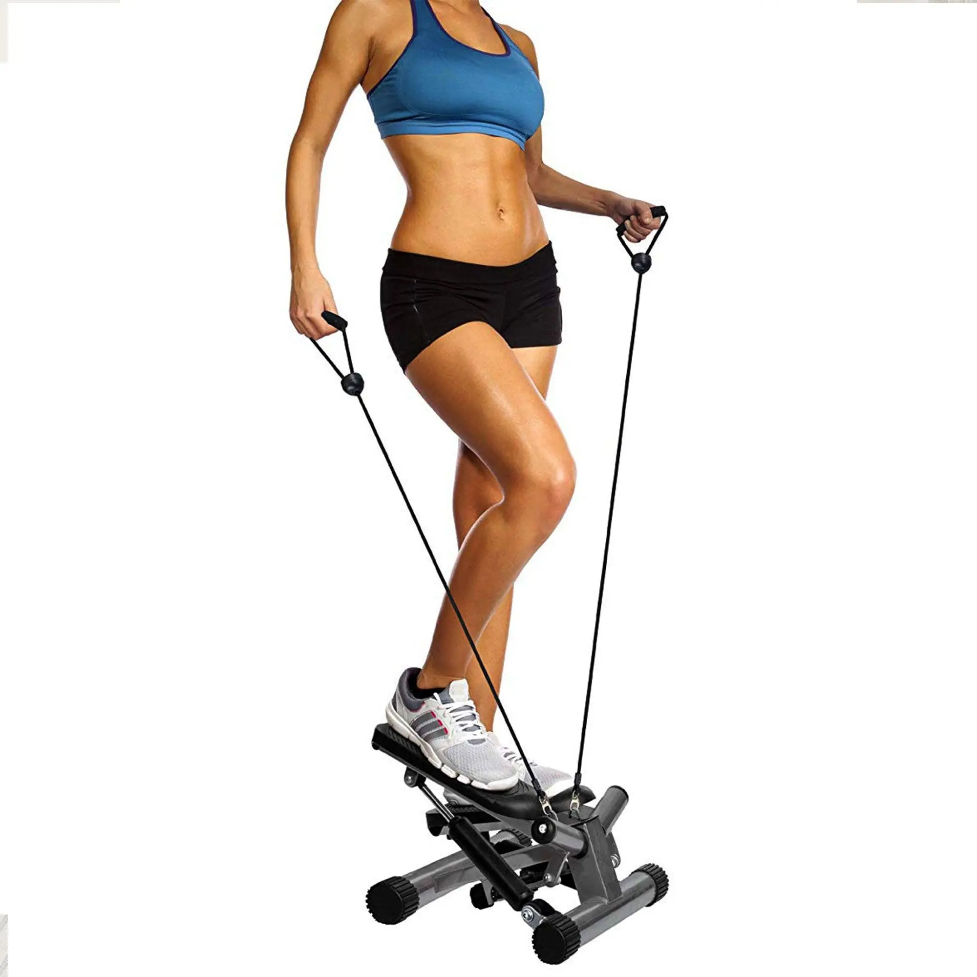 BalanceFrom Fitness Adjustable Mini Stepper with LCD Monitor & Resistance Bands BalanceFrom Fitness Adjustable Mini Stepper with LCD Monitor & Resistance Bands