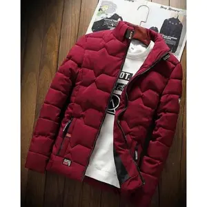 Men’s Autumn/Winter Cotton Padded Jackets — Fashionable Casual Outdoor Jackets, Warm Thickened Down Coats