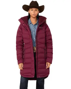 Columbia Women's Marionberry Belle Isle Mid Down Jacket - 2051441-616