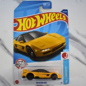 Hot Wheels Acura NSX 90 -Yellow-2022N Diecast Model Car 144/258 HW J IMPORTS 6/10