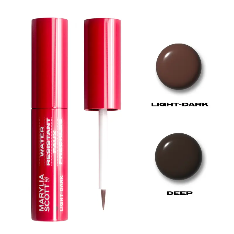 MARYLIA SCOTT COSMETICS Faux Freckle Liquid Cosmetic - Waterproof, Cruelty-Free Certified, Light-Dark Shade, Suitable for All Skin Tones, Travel-Friendly Beauty Product Makeup Pack