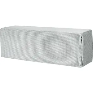 Air Conditioner Cover 35-37 Inch Knitted Elastic Cloth  for Wall-Mounted Units Split Indoor AC Covers, Light Grey