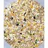 Omega 3 6 Chicken Rooster Game Bird Feed 3 LB Scratch Grain Pellet with Oyster Shell Calcium Supplement for Poultry