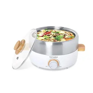 Tayama  2.5 qt. Nonstick Multi-Cooker Hot Pot & Grill