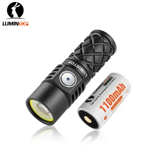LUMINTOP W3 Mini LEP , 700m Range, Flood Light & Red Light for Camping Hiking Sports & Outdoor Activities Rechargeable High-Lumen Flashlight