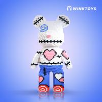 Love Patchwork Wave Bear