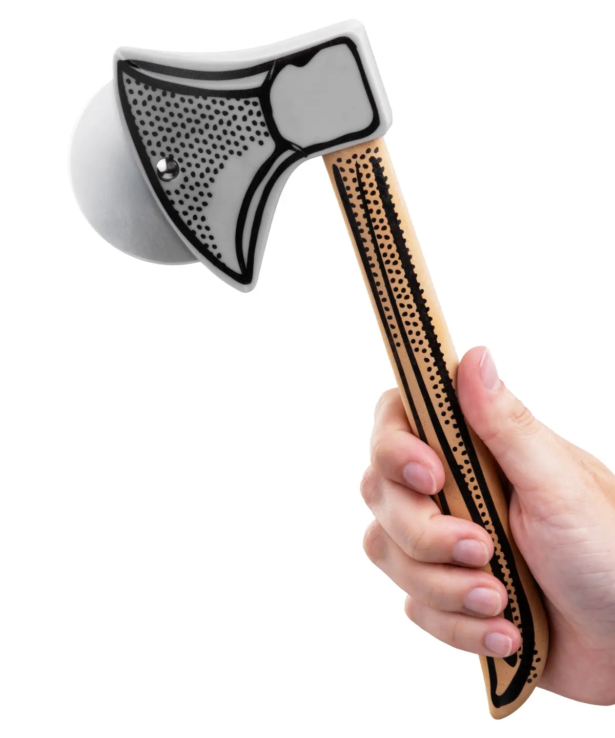 Slice 'N Dice Pizza Cutter Hatchet - Stainless Steel Blade Slice 'N Dice Pizza Cutter Hatchet - Stainless Steel Blade