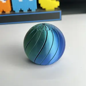 3D Printed Deformable Twister Ball, Relaxing Stress Relief Desk Toy, Perfect for Anxiety Relief, Fun Office Accessory, Stress Relief Gadgets
