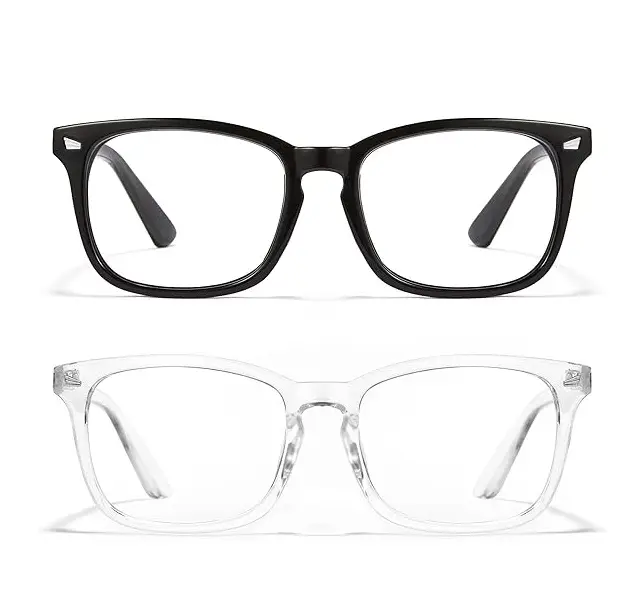 Fashion Computer Gaming Glasses，Party Glasses,TV Glasses for Men Women, Fake Square Glasses，Fashion Retro Frame Glasses，1Pack，2Pack，3Pack